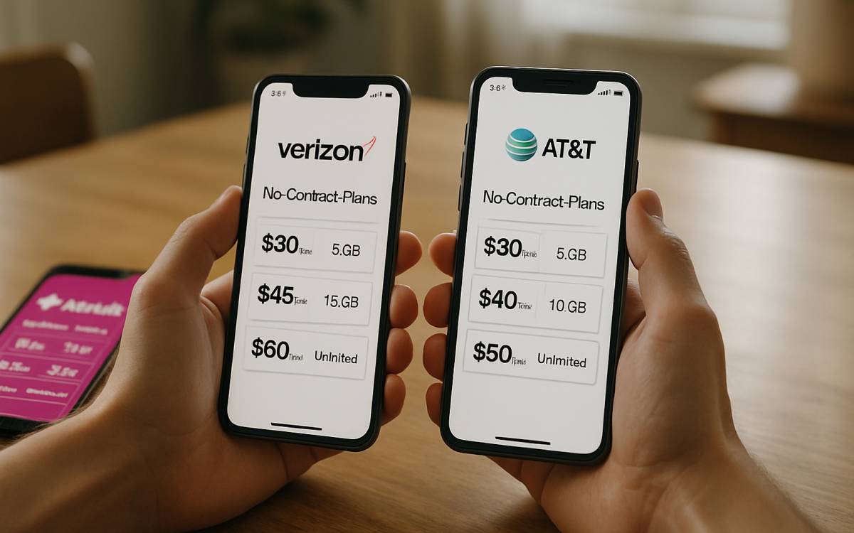 5 no-contract carrier plans to consider